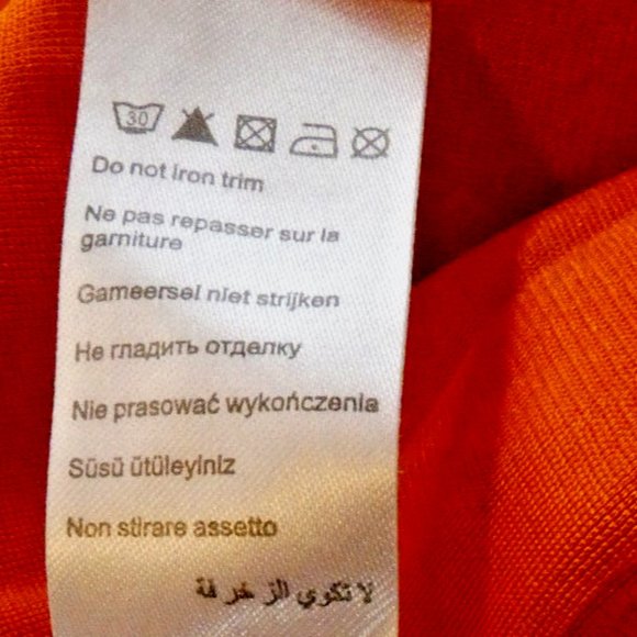 Orange Dress Chiffon Layers London British Designer Schoolgirl Chic UK 10 = US 6 - Picture 10 of 10